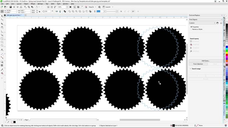 4x2 for final chainring placement