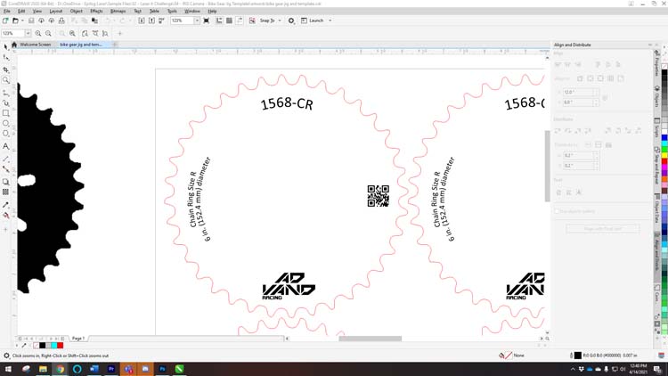 configuração de ficheiros e ilustração