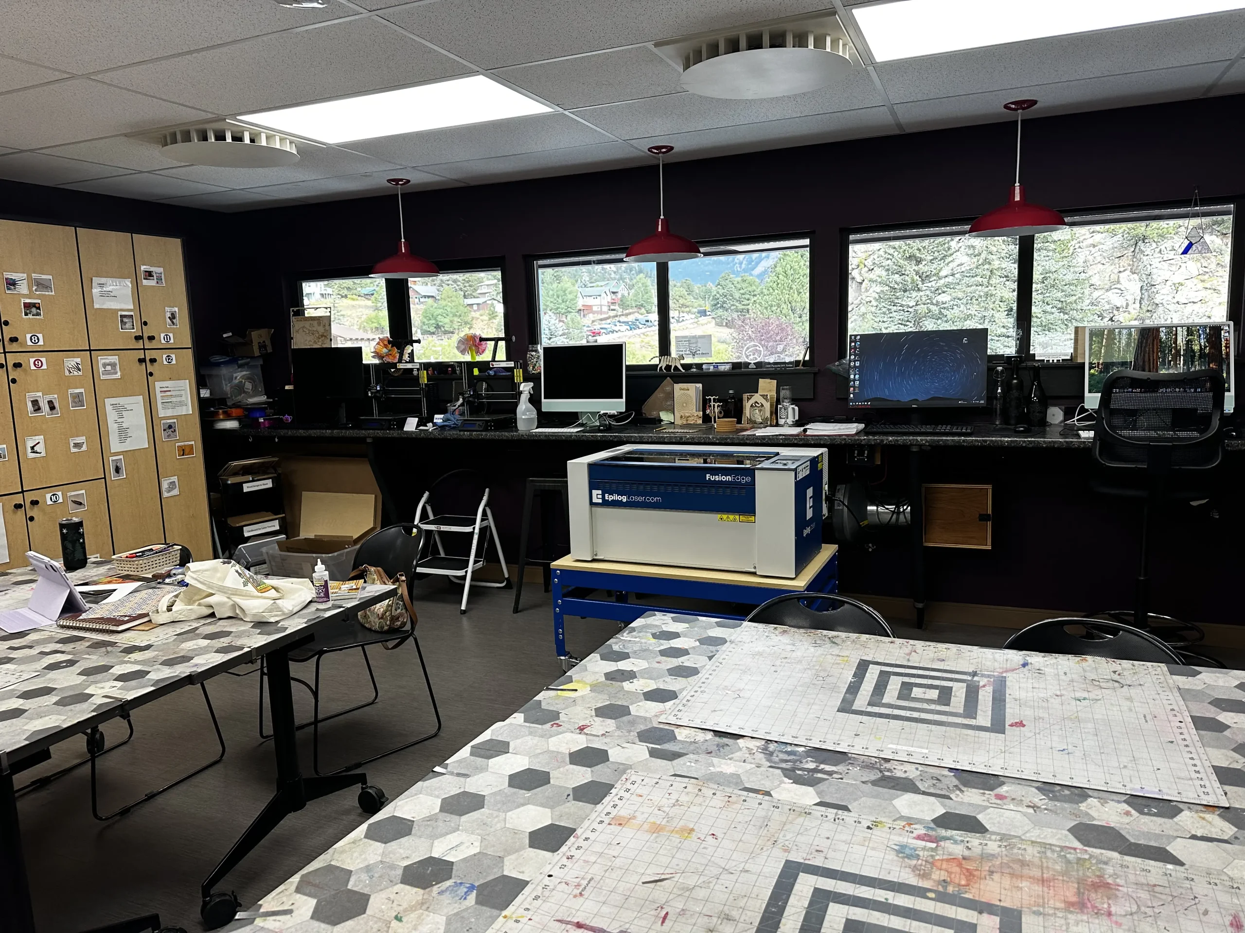 Epilog Laser in a Makerspace