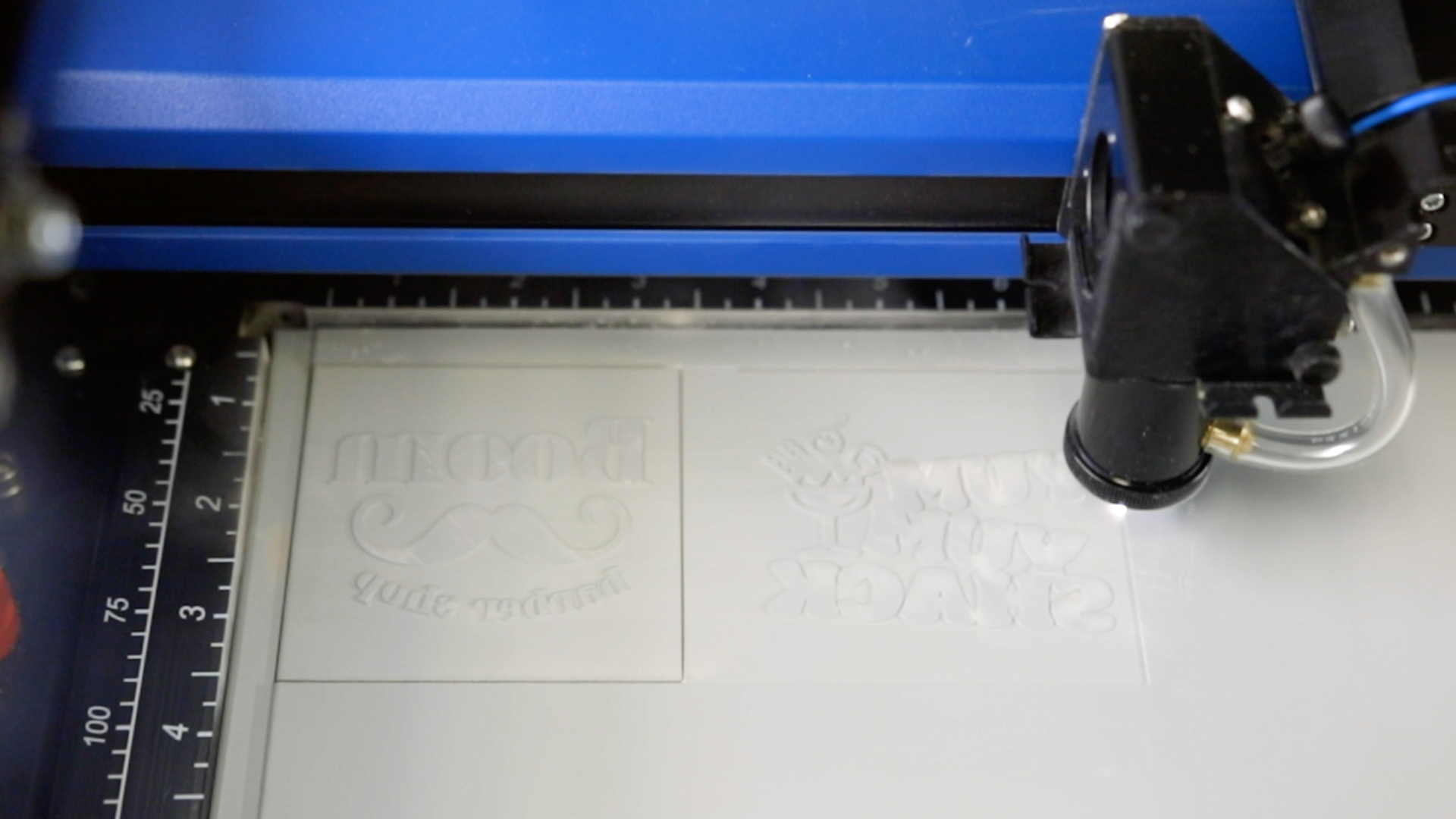 laser engraving rubber stamps