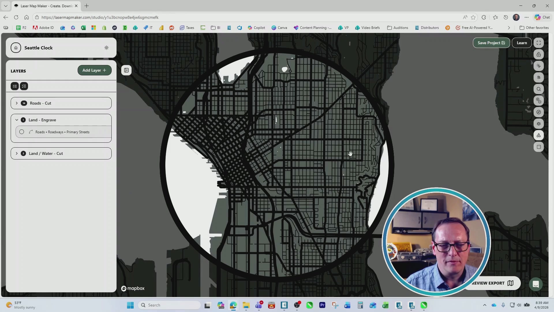 Creating a map with Laser Map Maker