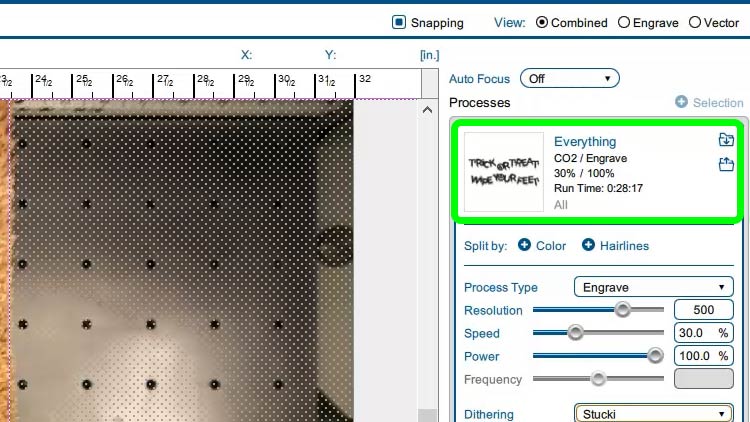 Epilog Dashboardでプロセスの実行時間を表示