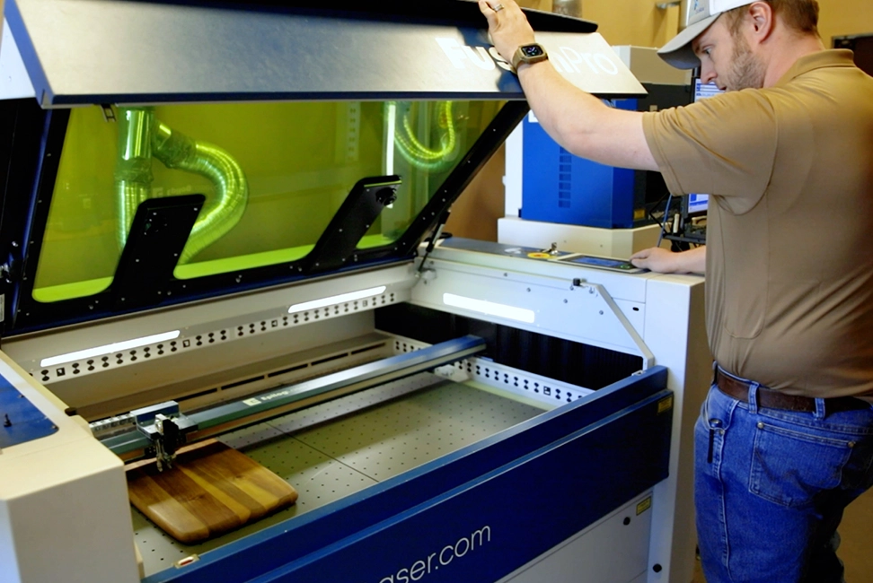 LoTech Sales - loading the Fusion Pro