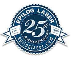 Epilog Laser 25th Anniversary Logo