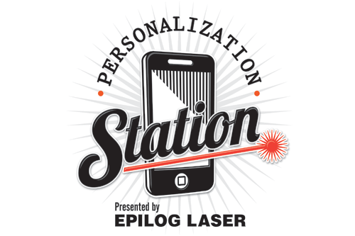 epilog laser-stand med personlig gravering