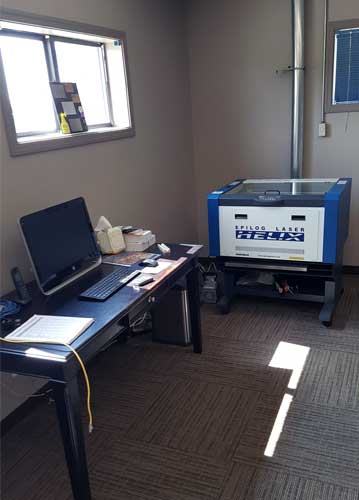 prism sales demo room