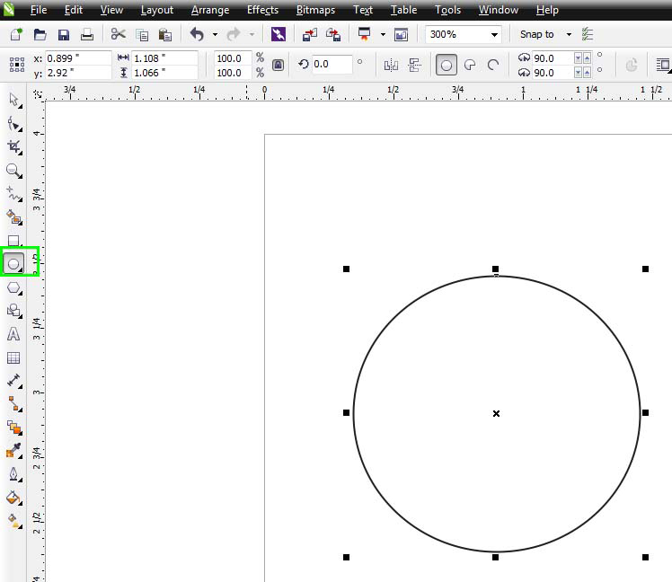 corel draw 5 align rectanges to line up edge to edge