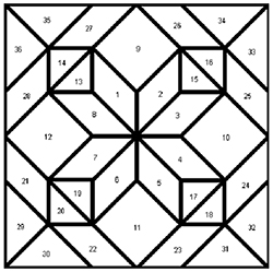 inlay pattern graphic