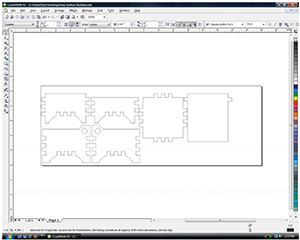 box pattern layout