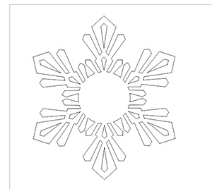 snowflake after weld