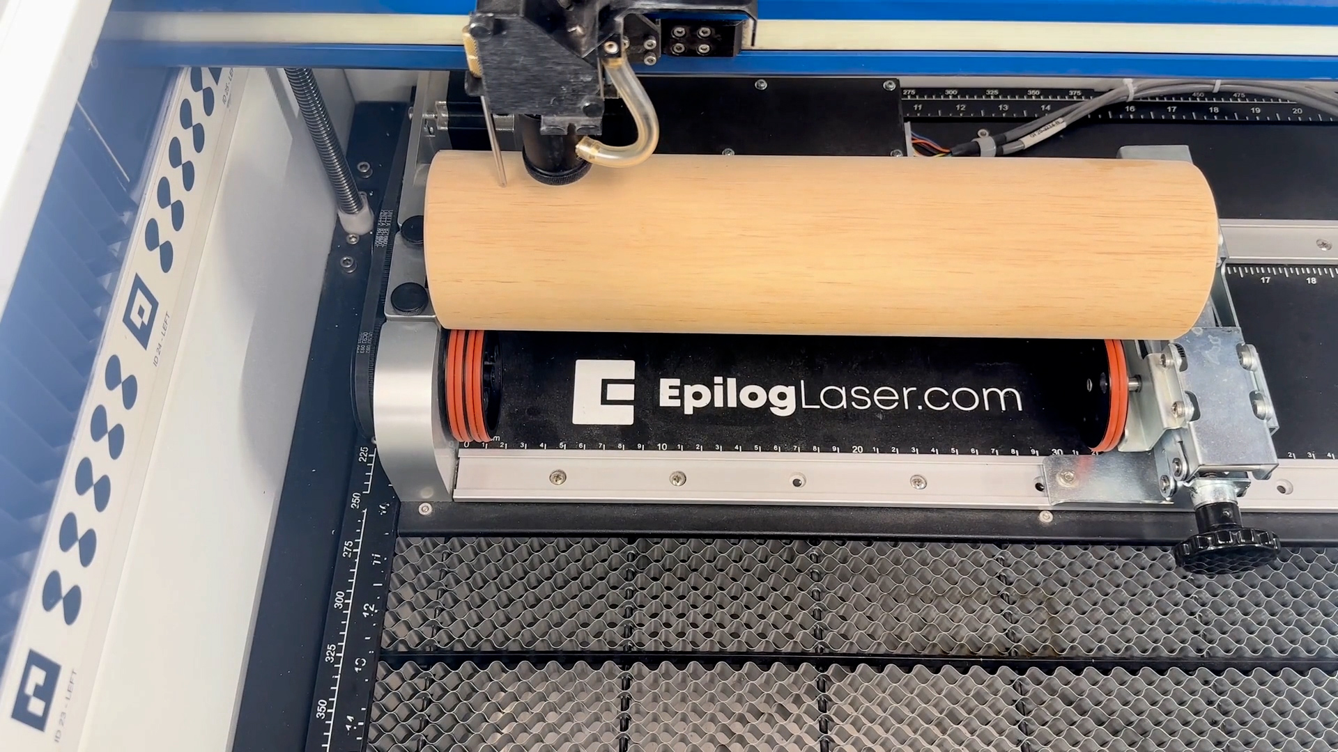 rolling pin in rotary