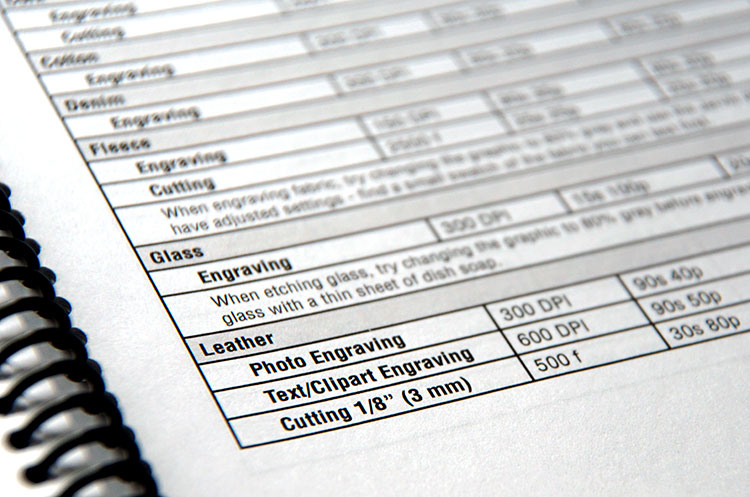 Laser Machine Manuals: Laser Engraving System Downloads