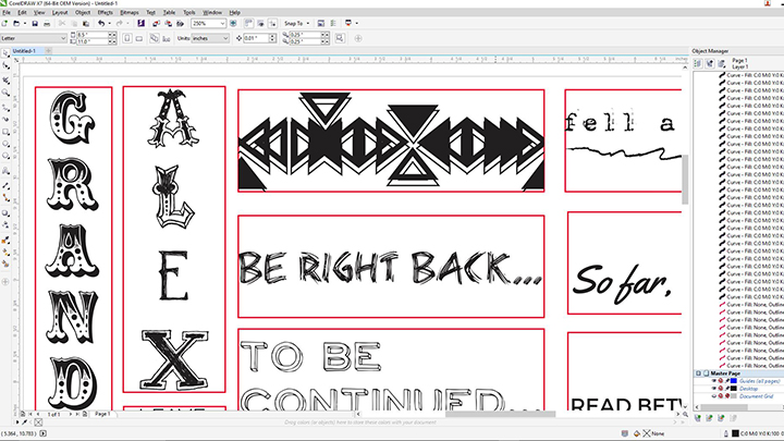 designfiler for lasergravering av skinnjournaler 