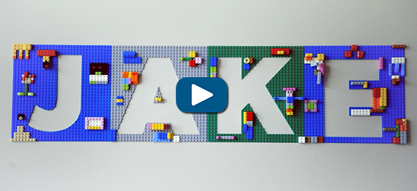 LEGO® Brick Stencils