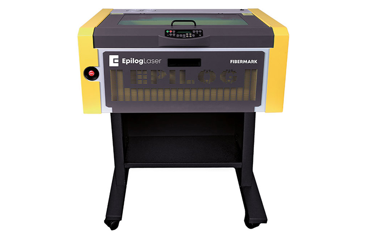 Il FiberMark 24 è perfetto per la marcatura del metallo. Macchinario laser FiberMark 24 di Epilog