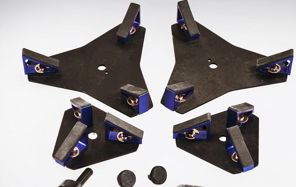 3-Jaw Chuck Attachment Options.