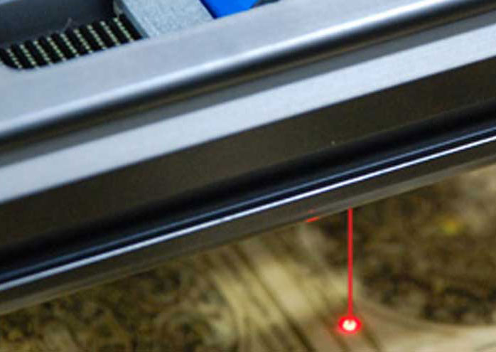 red dot pointer uitlijngereedschap voor een laser