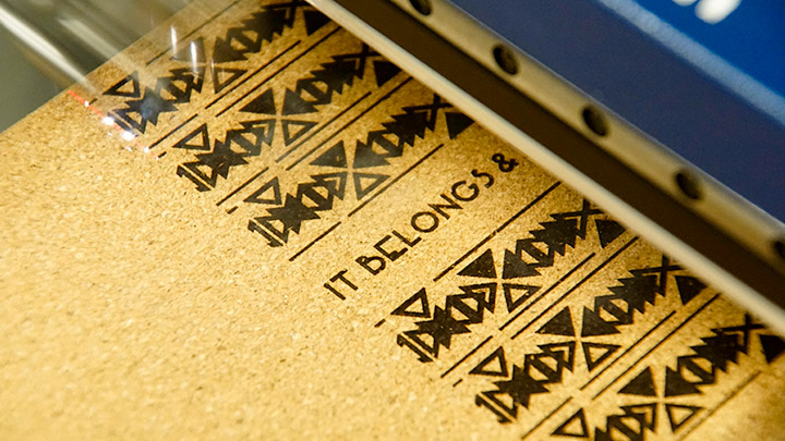 engraving yoga block