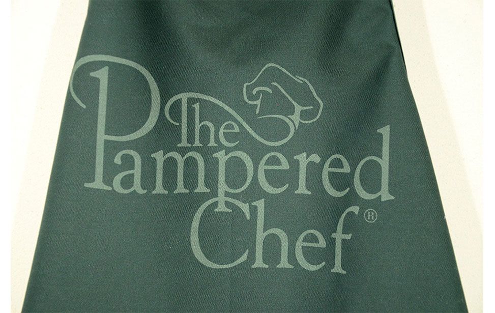 Laser etched chef's apron
