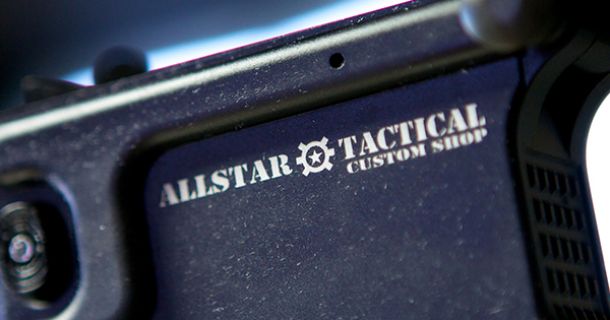 Allstar Tactical våben gravering