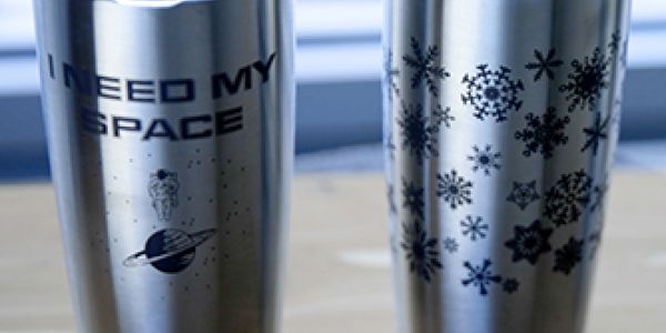 laser etch stainless steel tumblers