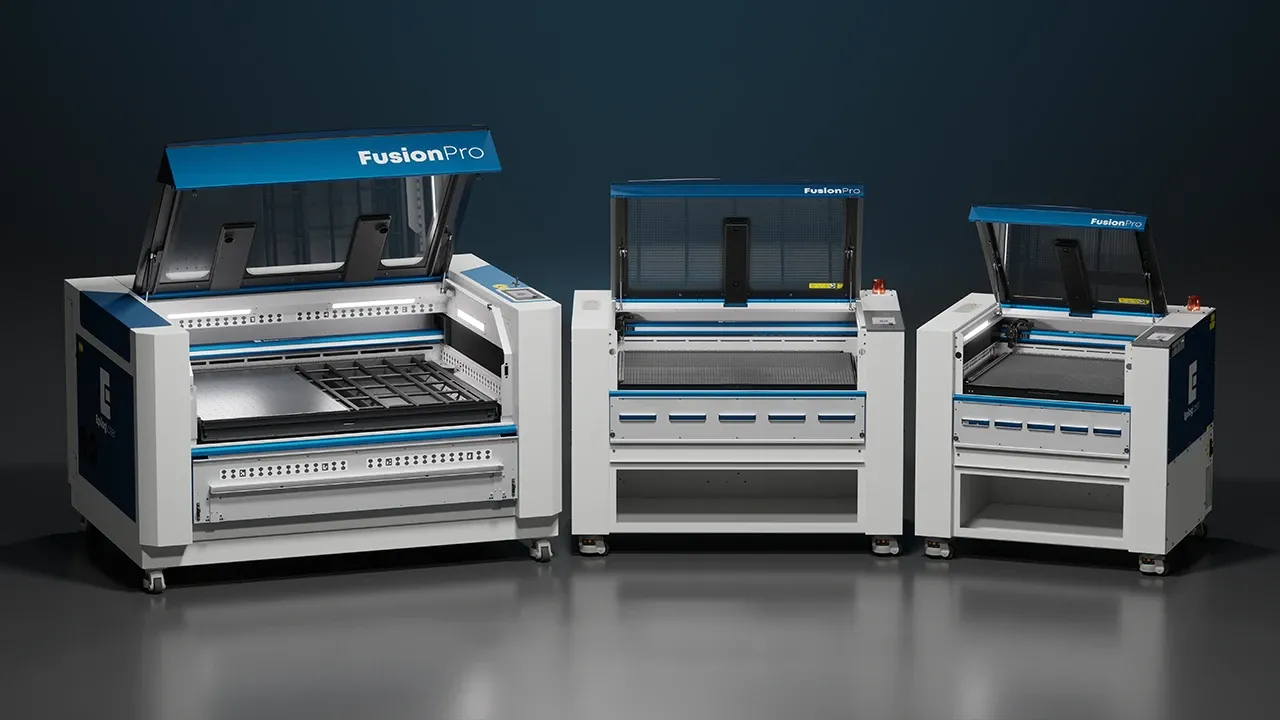 Epilog Fusion Pro 24, 36, and 48 laser engraving machine