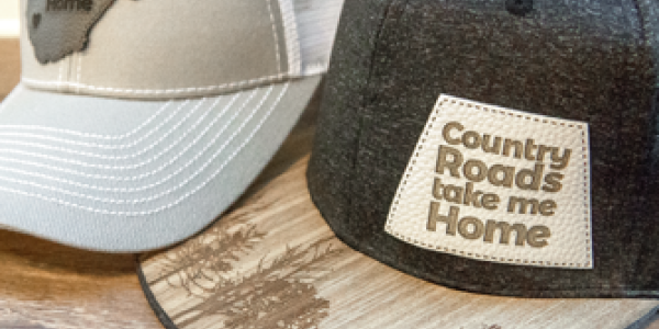 laser engraving leather hat patches
