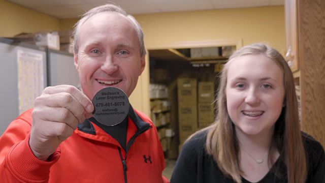 madison's laser engraving