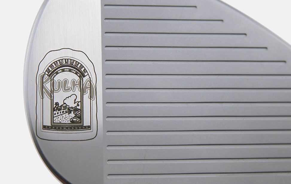 Golf Club Marked with an Epilog Fiber Laser