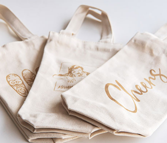 laser engraving wine bags