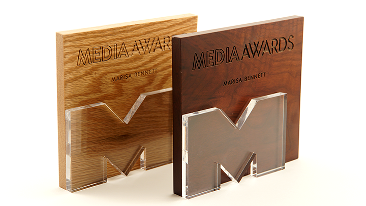 Custom Laser Cut Awards