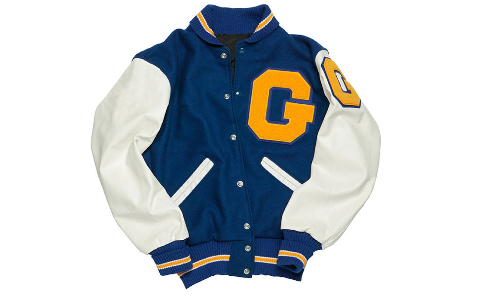 Aplicación de chaqueta Letterman cortada por láser